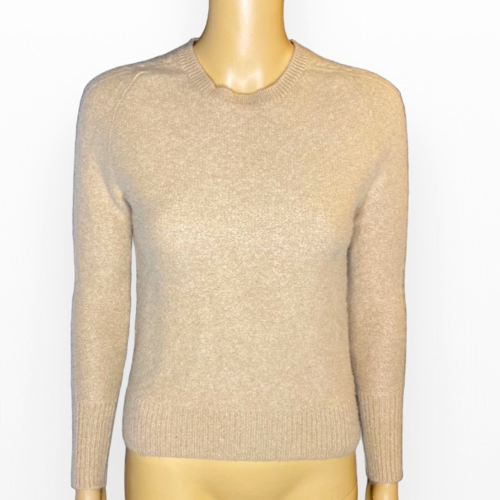 KIER + J RIBBED CASHMERE SWEATER SZ Large